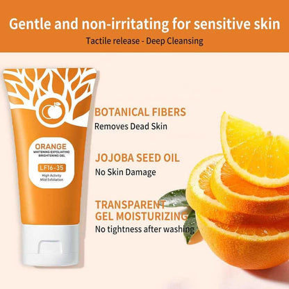Orange Exfoliating Gel for Face & Body - جل تقشير برتقالي للوجه والجسم